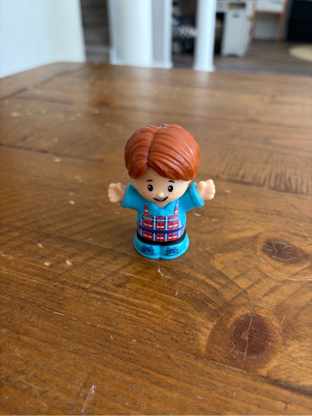 Fisher Price Little People farmer girl as is